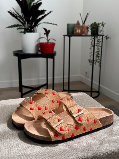 Magnifique mules avec des motifs ❤️